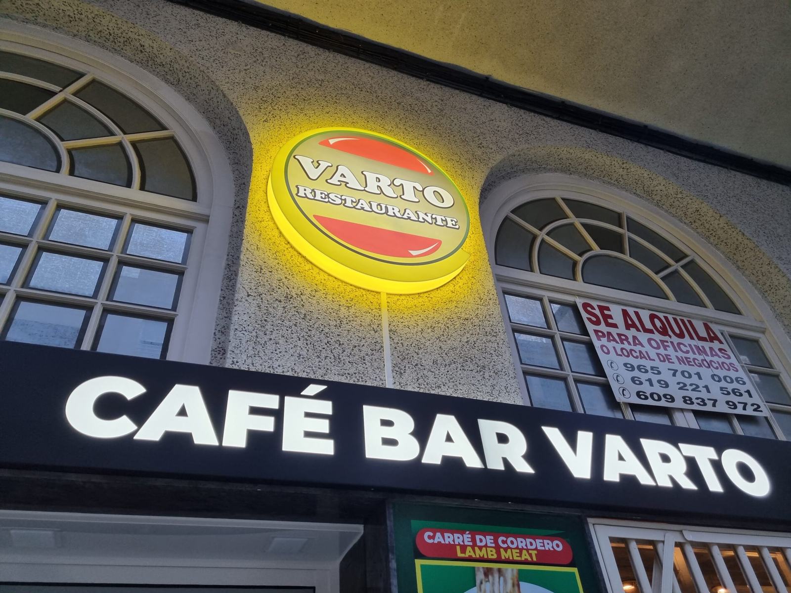 Cartel luminoso